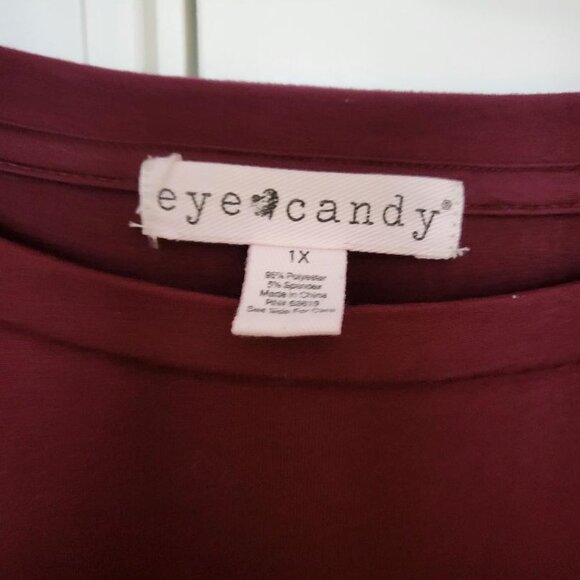 Eye Candy Boat Neck Tunic - Picture 4 of 4